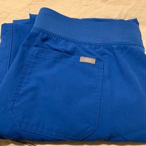 Royal blue figs Livingston basic scrub pants